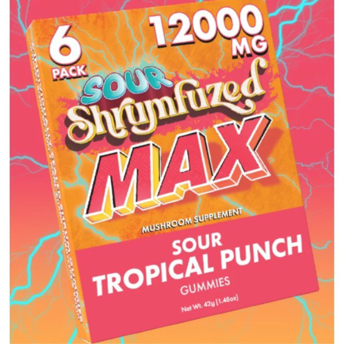 Picture of SHRUMFUZED MAX GUMMIES 2000MG 6CT- SOUR TROPICAL PUNCH