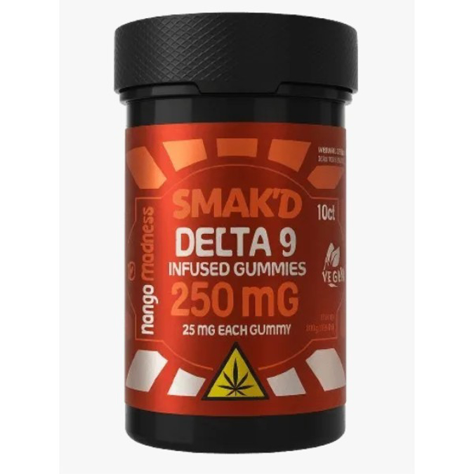Picture of SMAKD GUMMIES 250MG 10CT/JAR - MANGO MADNESS