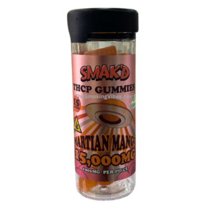 Picture of SMAKD GUMMIES 1.5GM 15CT/JAR - MARTIAN MANGO