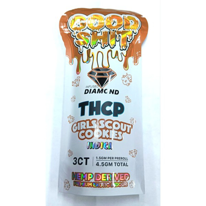 Picture of GOOD SHIT THC-P PREROLLS 1.5GM 3CT - GIRLS SCOUT COOKIES