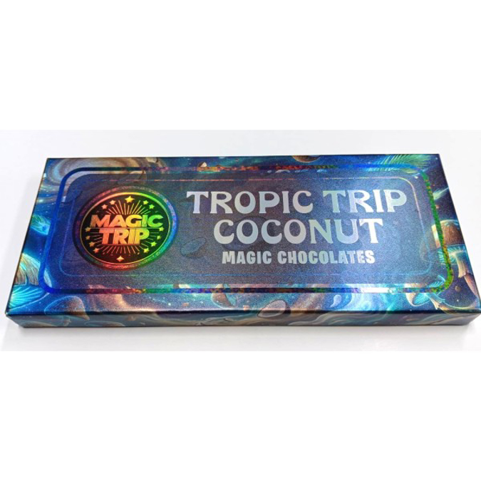 Picture of MAGIC TRIP MUSHROOM CHOCOLATE 1CT - TROPIC TRIP COCONUT