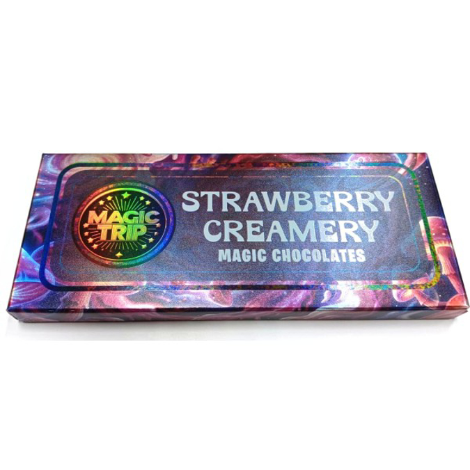 Picture of MAGIC TRIP MUSHROOM CHOCOLATE 1CT - STRAWBERRY CREAMERY