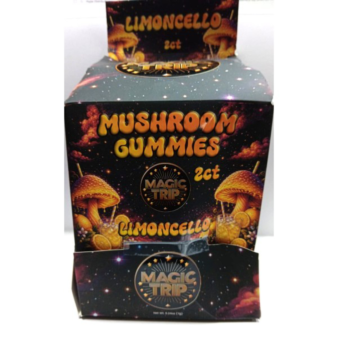 Picture of MAGIC TRIP MUSHROOM GUMMIES 2CT/PK 30PK/BOX - LEMONCELLO