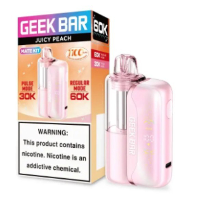 Picture of GEEKBAR MATE KIT 60K PUFF 5CT/BOX - JUICY PEACH