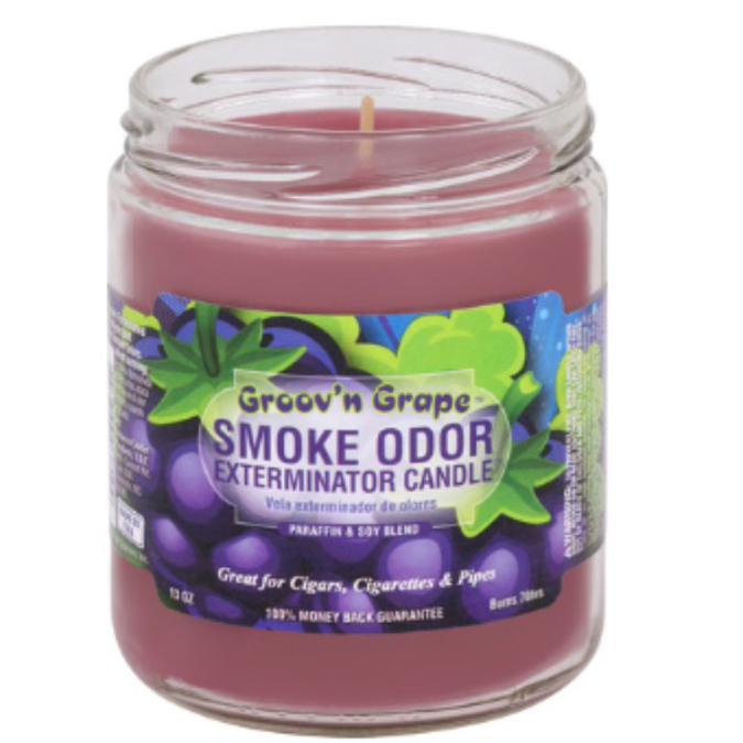 Picture of SMOKE ODOR EXTERMINATOR CANDLE - GROOVN GRAPE
