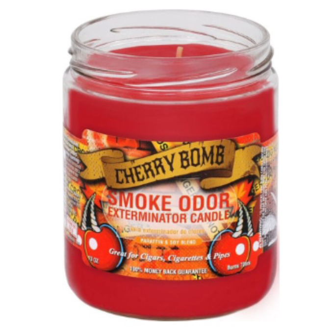 Picture of SMOKE ODOR EXTERMINATOR CANDLE - CHERRY BOMB