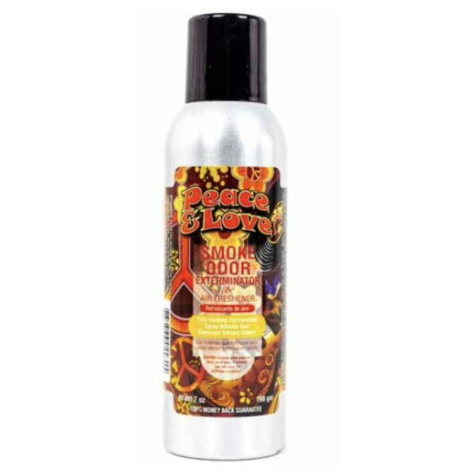 Picture of SMOKE ODOR SPRAY EXTERMINATOR 7OZ - PEACE LOVE