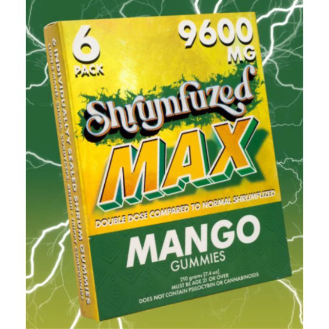 Picture of SHRUMFUZED MAX GUMMIES 2000MG 6CT- MANGO