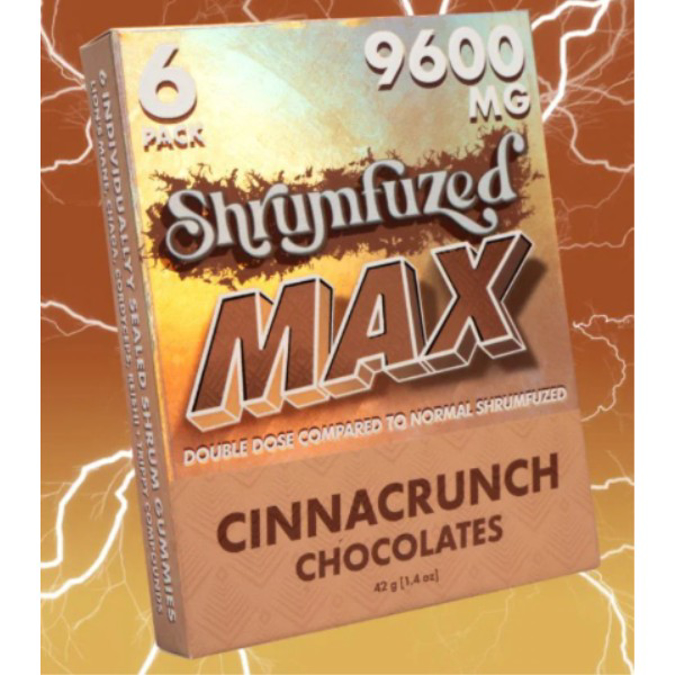 Picture of SHRUMFUZED MAX CHOCOLATE 2000MG 6CT- CINNACRUNCH