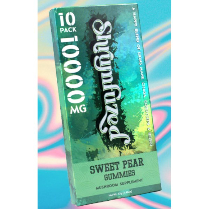 Picture of SHRUMFUZED GUMMIES 1000MG 10CT - SWEET PEAR