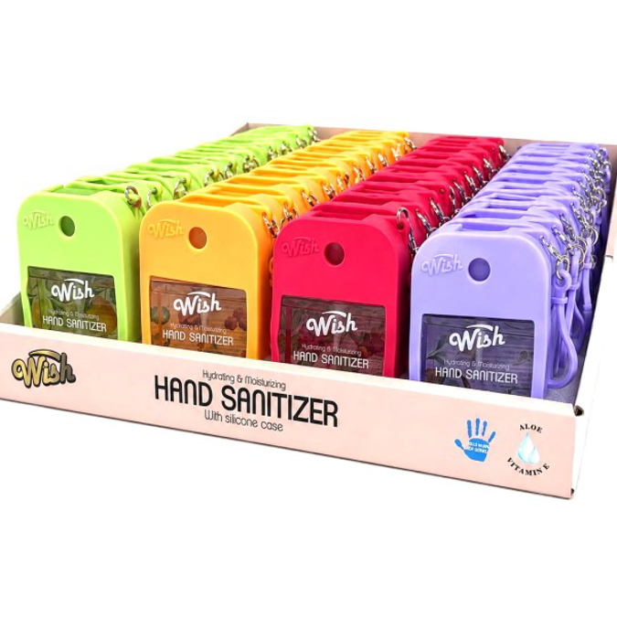 Picture of DISPLAY HAND SANITIZER KEYCHAIN 40CT