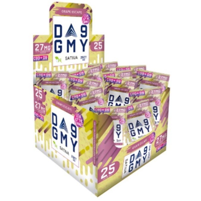 Picture of GMY D9 GUMMIES 27MG 25CT/BOX - GRAPE APPLE