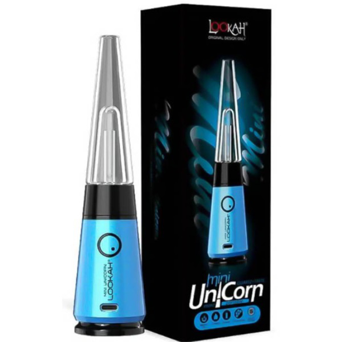 Picture of LOOKAH MINI UNICORN DAB RING VAPORIZER KIT - BLUE