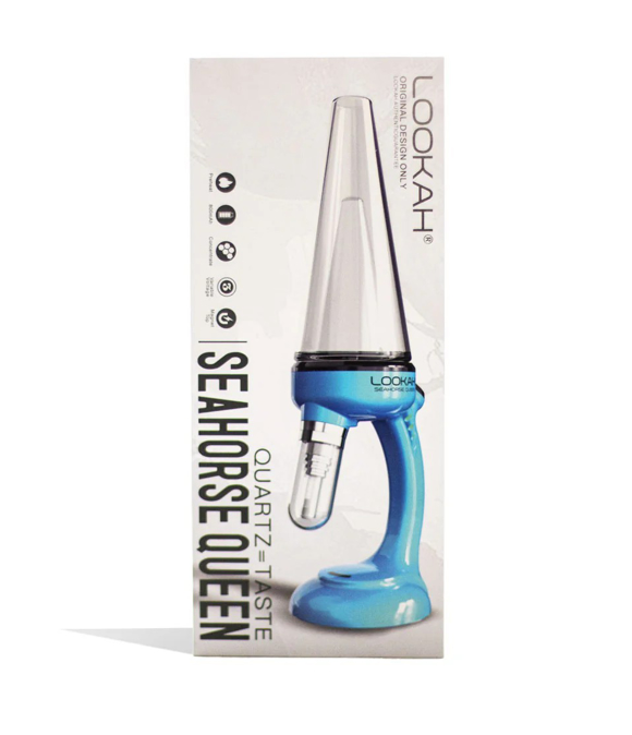 Picture of LOOKAH SEAHORSE QUEEN 800MAH VV DAB PEN VAPORIZER - BLUE