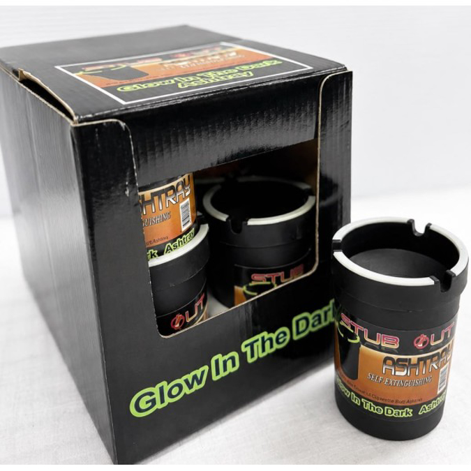 Picture of ASHTRAY CUP 12CT - GLOW IN THE DARK