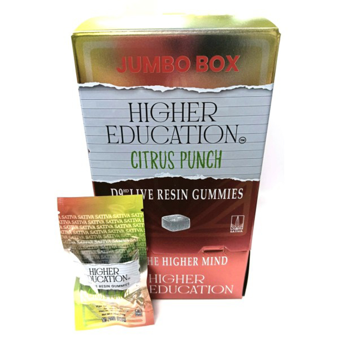 Picture of HIGHER EDUCATION GUMMIES 30MG 50CT - CITRUS PUNCH