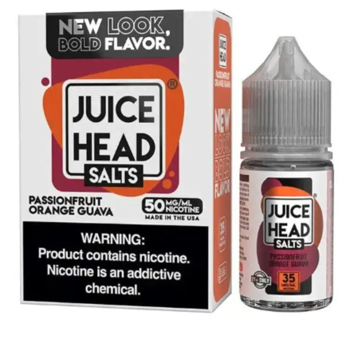 Picture of JUICE HEAD E LIQUID50MG 30ML - PASSIONFRUIT ORANGE GUAVA