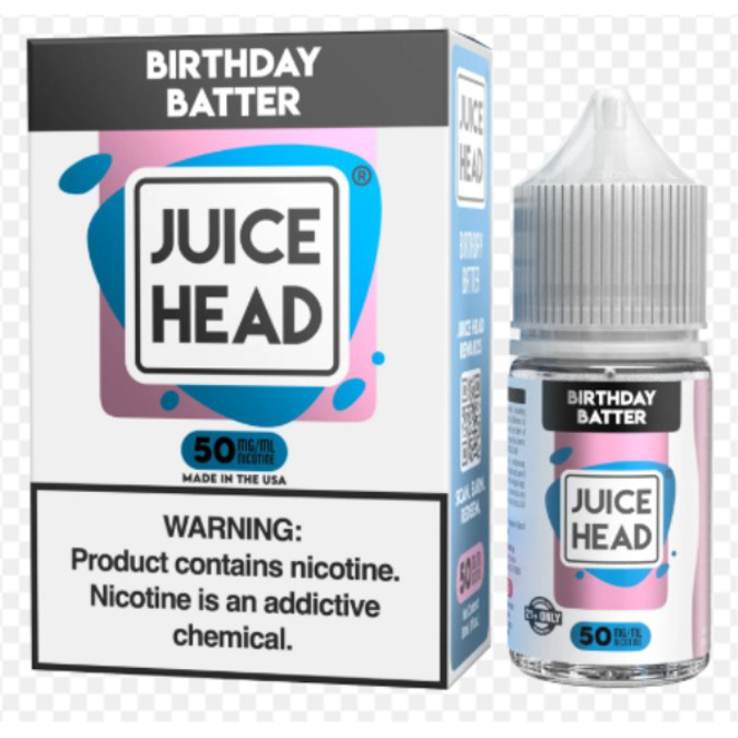 Picture of JUICE HEAD E LIQUID 50MG 30ML - BIRTHDAY BATTER