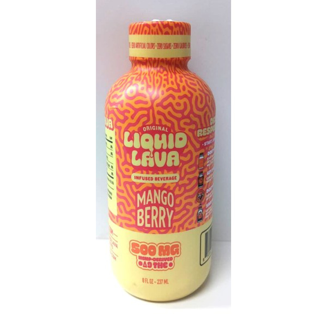 Picture of LIQUID LAVA BEVERAGE 500MG - MANGO BERRY