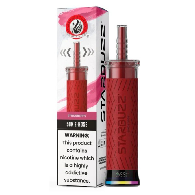 Picture of STARBUZZ DISPOSABLE 50K PUFF 1CT - STRAWBERRY