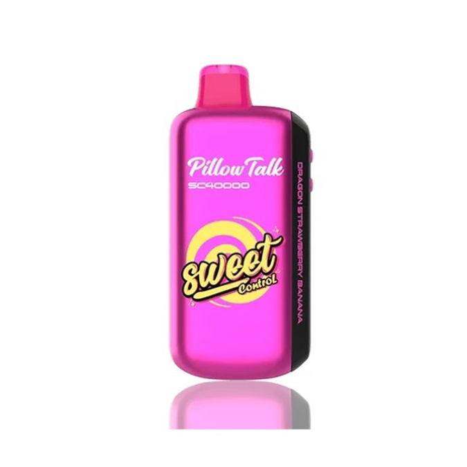Picture of PILLOW TALK DISPOSABLE 40K PUFF 5CT/BOX - SWEET CONTROL DRAGON STRAWBERRY BANANA