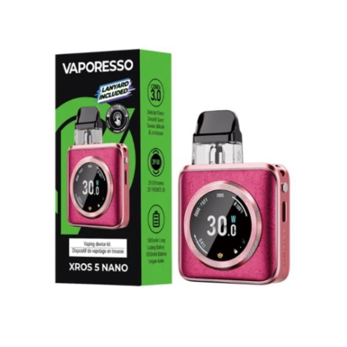 Picture of VAPORESSO XROS 5 NANO KIT  - DAMASCUS PINK
