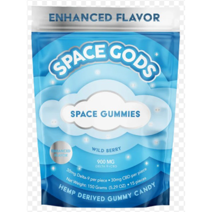 Picture of SPACE GODS GUMMIES 900MG 15CT - WILD BERRY