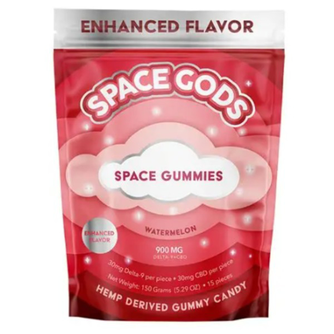 Picture of SPACE GODS GUMMIES 900MG 15CT - WATERMELON