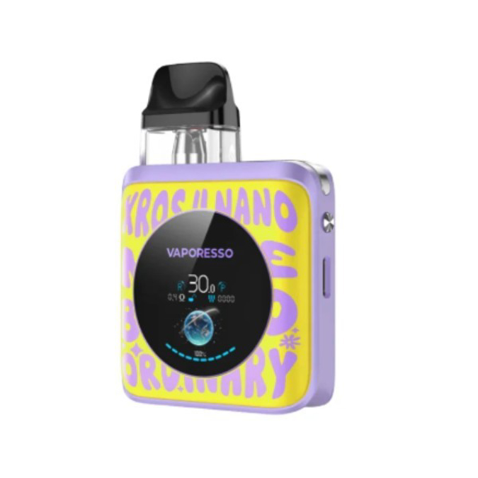Picture of VAPORESSO XROS 4 NANO KIT 0.6ohm - WORDPOP YELLOW