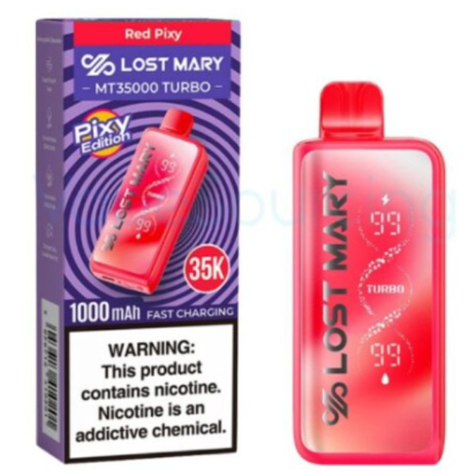 Picture of LOSTMARY TURBO DISPOSABLE MT35000 5CT - RED PIXY