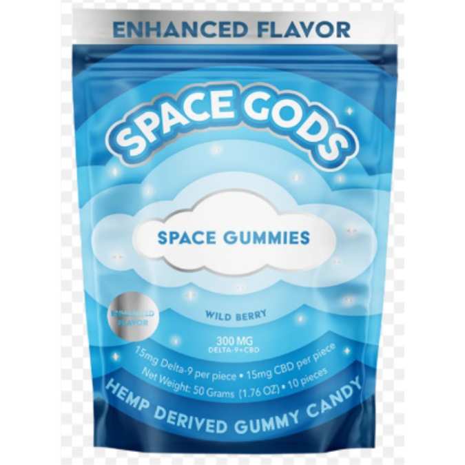 Picture of SPACE GODS GUMMIES 300MG 10CT - WILD BERRY