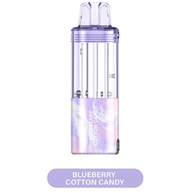 Picture of Foger Disposible Pod Switch Pro 30 000 Puffs 5ct/bx - BLUEBERRY COTTON CANDY