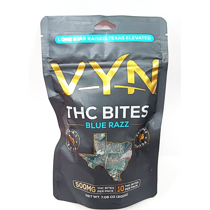Picture of VYN BITES GUMMIES 50MG 10CT - BLUE RAZZ