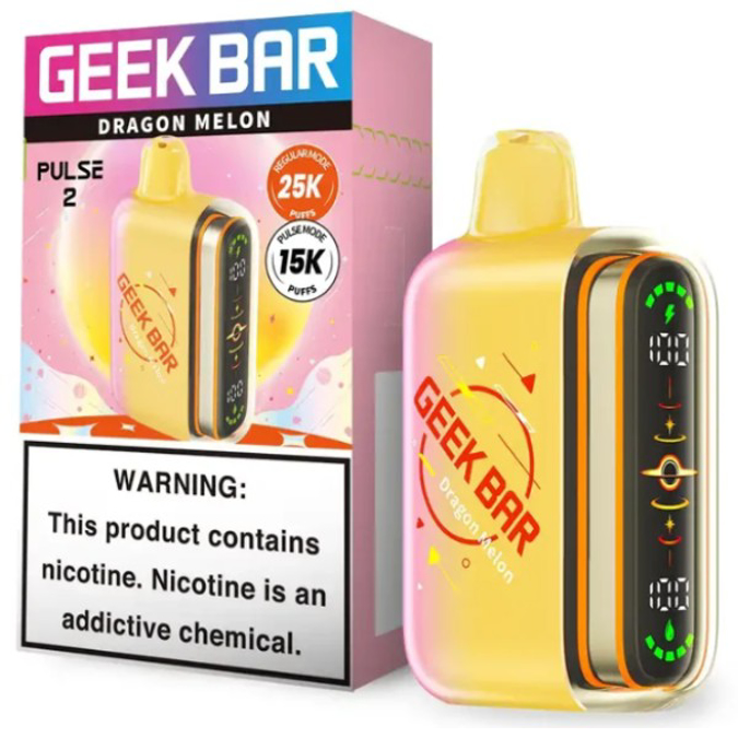 Picture of GEEKBAR P2 DISPOSABLE 25K PUFF 5CT/BOX - DRAGON MELON
