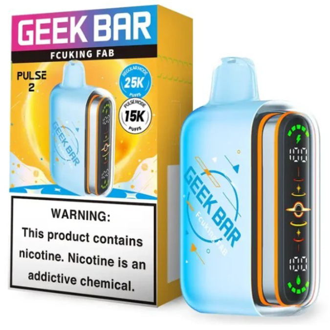 Picture of GEEKBAR P2 DISPOSABLE 25K PUFF 5CT/BOX - FCUKING FAB