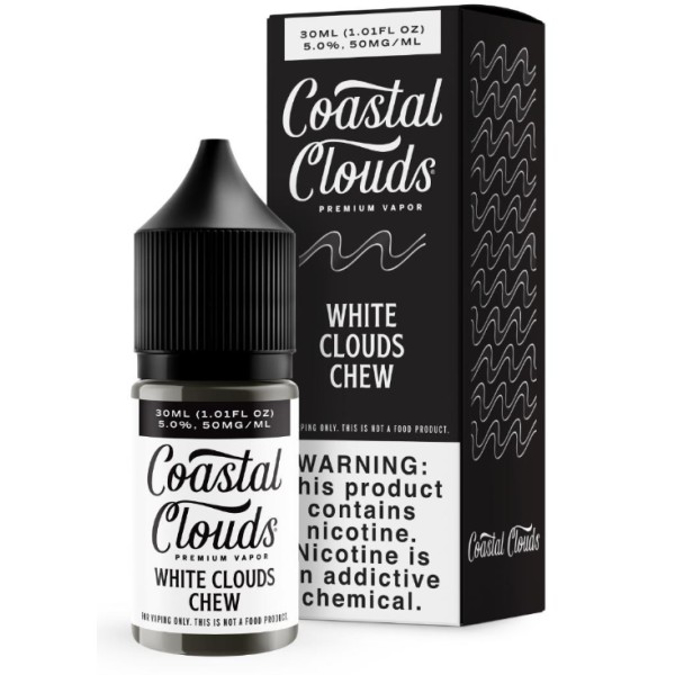 Picture of COASTAL CLOUD JUICE 50mg 30ml - WHITE CLOUDS CHEW