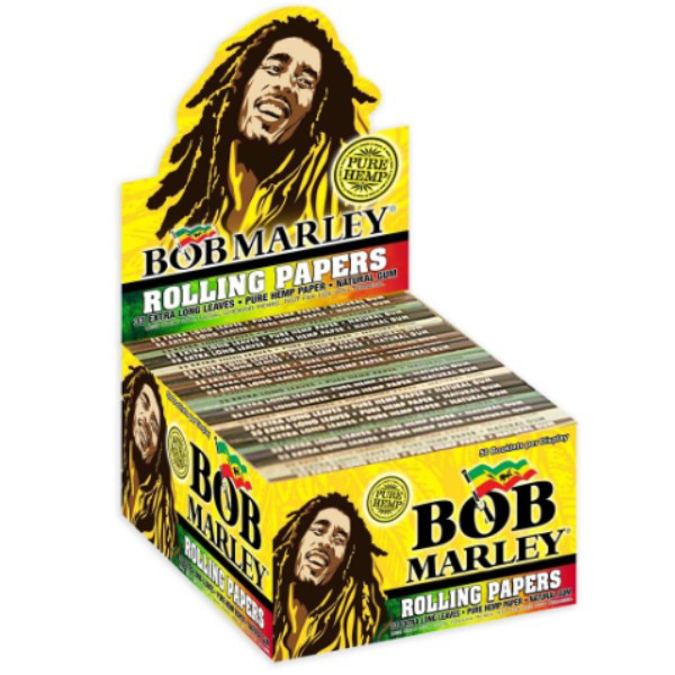Picture of BOB MARLEY ROLLING PAPER PURE HEMP KING SIZE 50CT