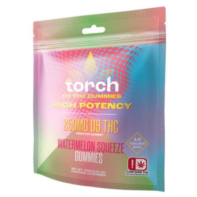 Picture of TORCH GUMMIES 250MG 10CT - WATERMELON ZQUEEZE
