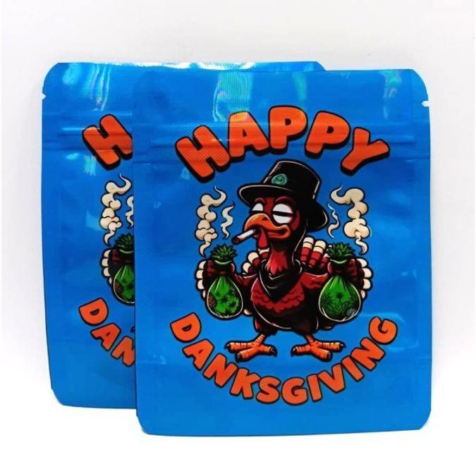 Picture of MYLAR BAGS 3.5GM 50CT - HAPPY D