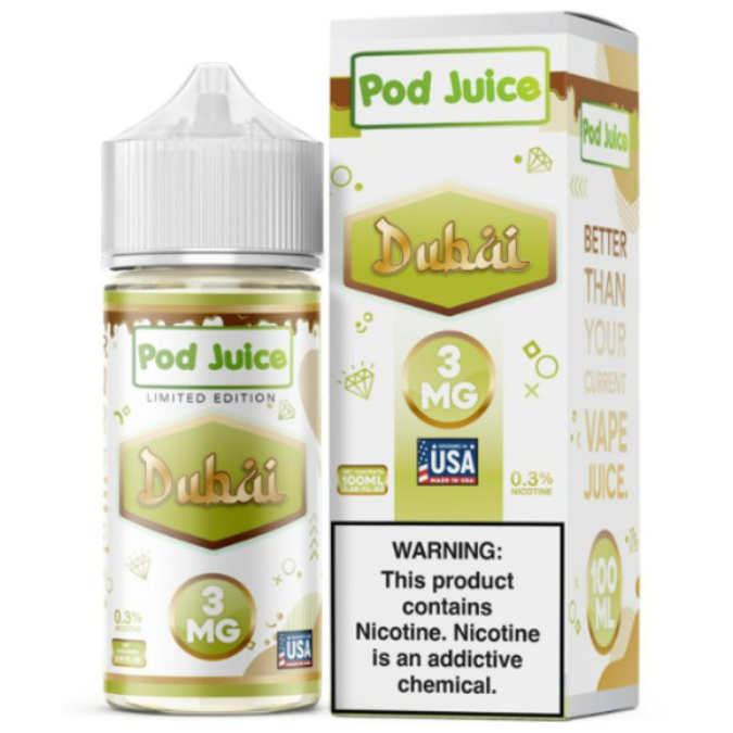 Picture of POD JUICE E JUICE 6MG 100ML - DUBAI
