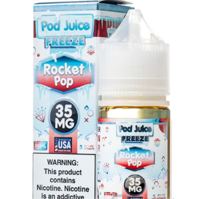 Picture of POD JUICE E JUICE 35MG 30ML -  FREEZE ROCKET POP