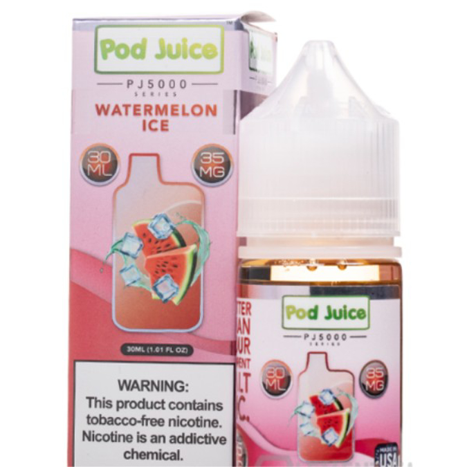 Picture of POD JUICE EJUICE 35MG 30ML - WATERMELON ICE