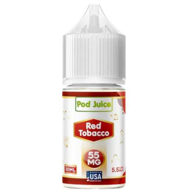 Picture of POD JUICE EJUICE 35MG 30ML - RED TOBACCO