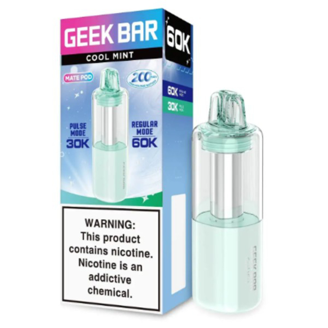Picture of GEEKBAR MATE POD 60K PUFF 5CT/BOX - COOL MINT