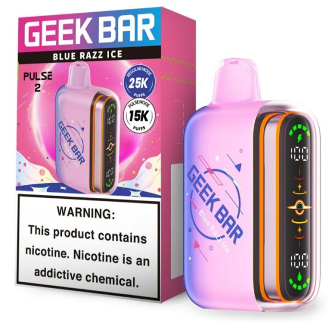 Picture of GEEKBAR P2 DISPOSABLE 25K PUFF 5CT/BOX - BLUE RAZZ ICE