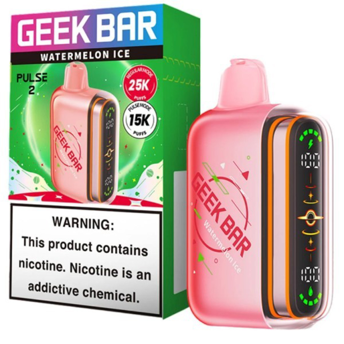 Picture of GEEKBAR P2 DISPOSABLE 25K PUFF 5CT/BOX - WATERMELON ICE