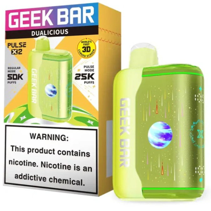 Picture of GEEKBAR P2X DISPOSABLE 50K PUFF 5CT/BOX - DUALICIOUS