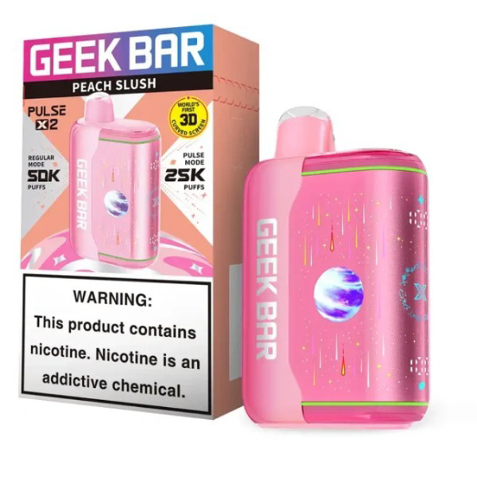 Picture of GEEKBAR DISPOSABLE PX2 50K PUFF 5CT/BOX - PEACH SLUSH