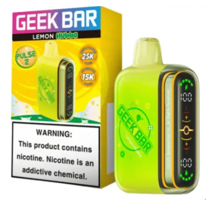 Picture of GEEKBAR P2 DISPOSABLE 25K PUFF 5CT/BOX - LEMON HUBBA