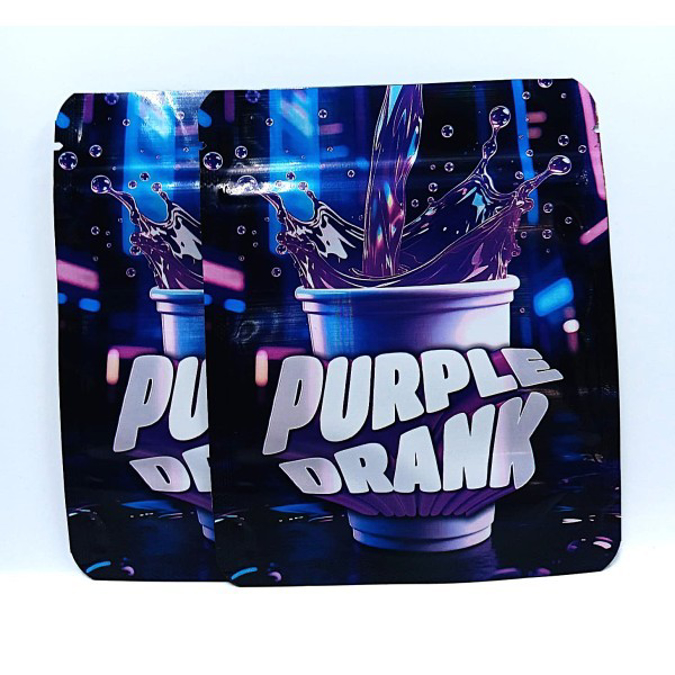 Picture of MYLAR BAGS 3.5GM 50CT - PURPLE DR
